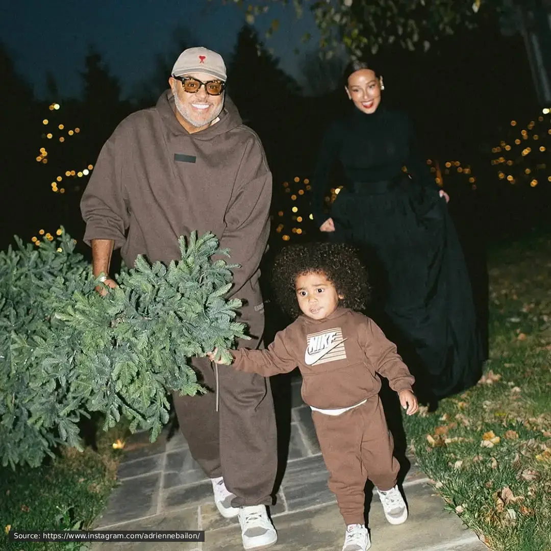 Adrienne Bailon and Israel Houghton