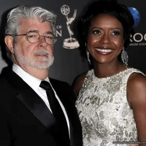 George Lucas and Mellody Hobson