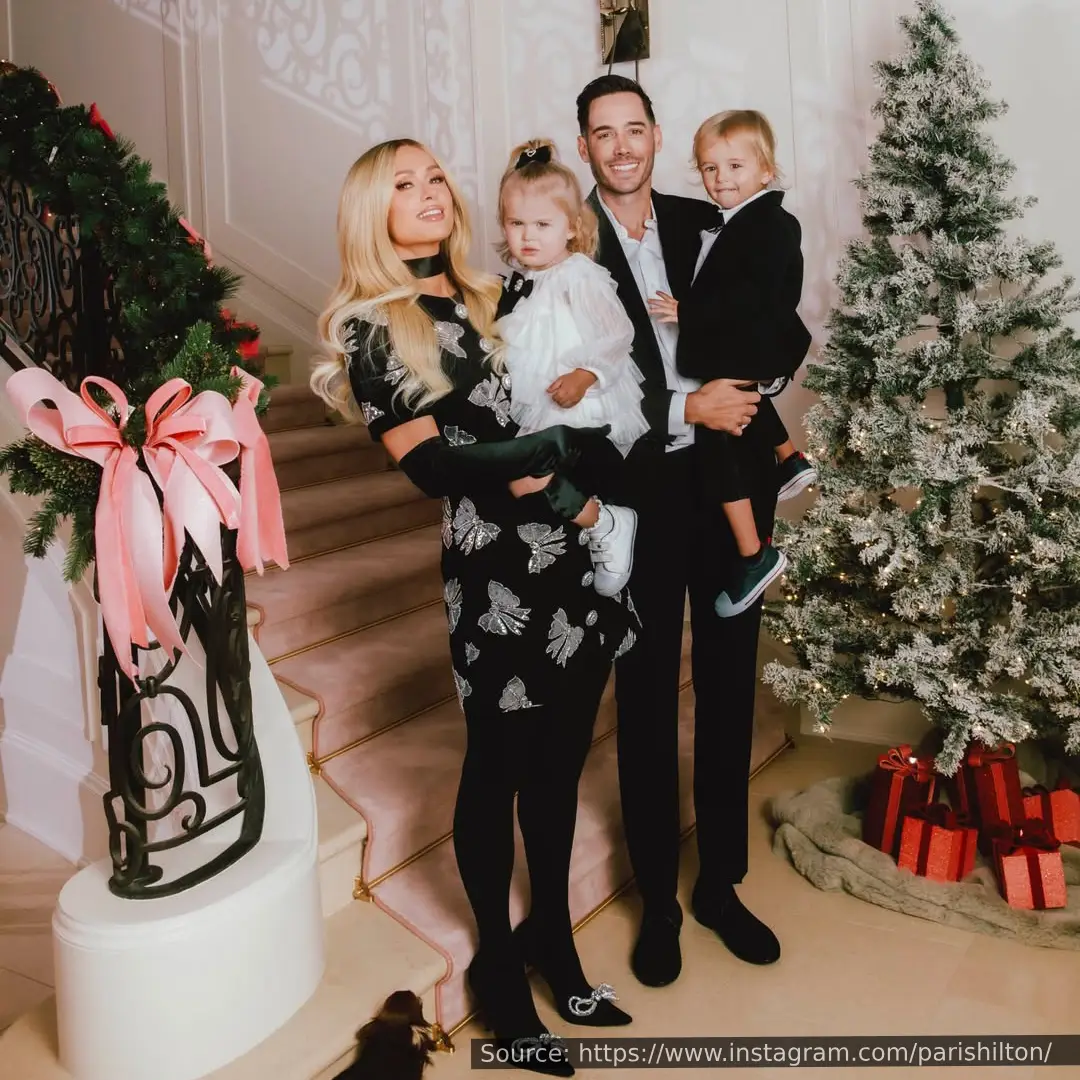 Paris Hilton and Carter Reum