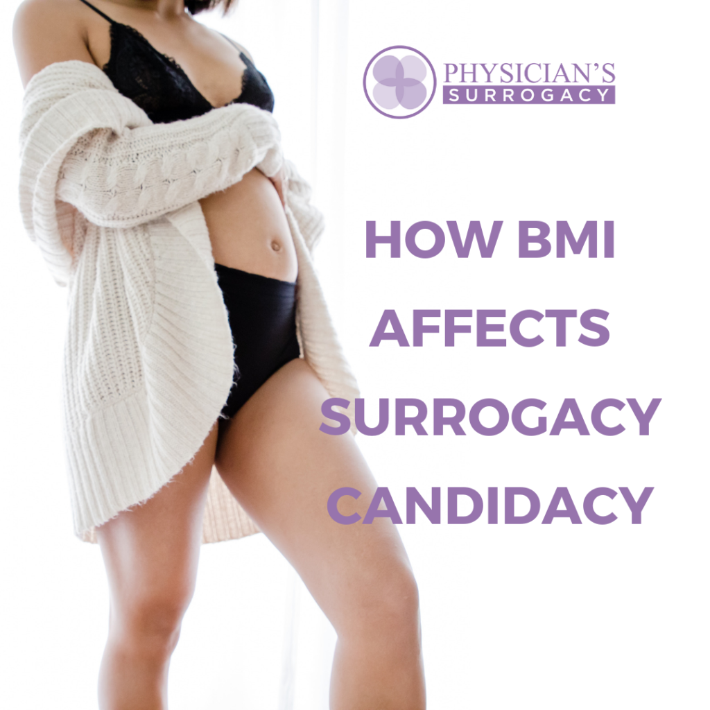BMI affects surrogacy